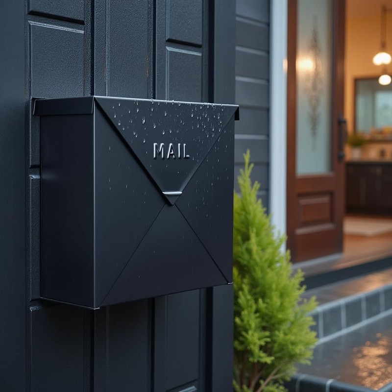 NACH Mailboxes for Outside Wall Mount, 10 x 10 x