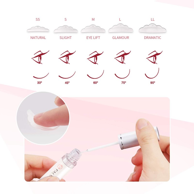 Eyelash Lifting Set, Scdom Lash Lifting Set and Brow Lifting