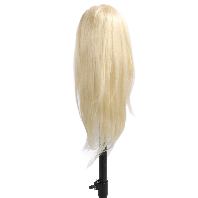 Hair Styling Mannequin Head 85% Real Hair Hairdresser Training Head