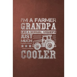 Music Sheet - Fathers Day Gift Idea Grandpa Tractor Farmer