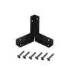 sourcing map Metal Box Corner Protection Edge Cover Edge Protection