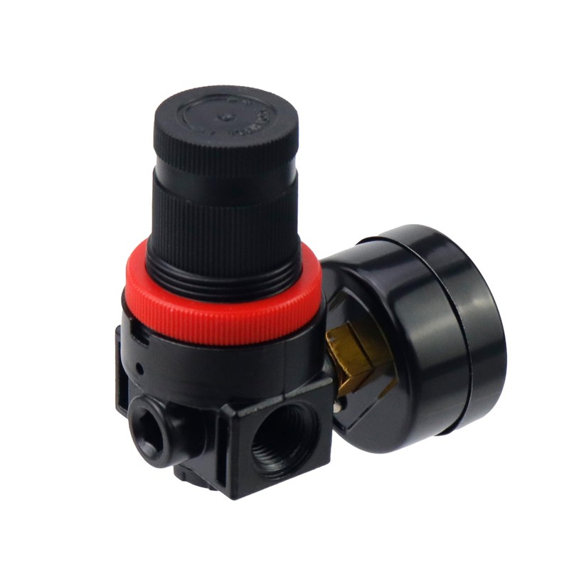 Antrader 1/4" NPT Compressed Air Regulator Air Source Treatment Pressure