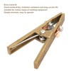 Welding Ground Clamp, 260/300/500A Brass A Shape Earth Clamp for