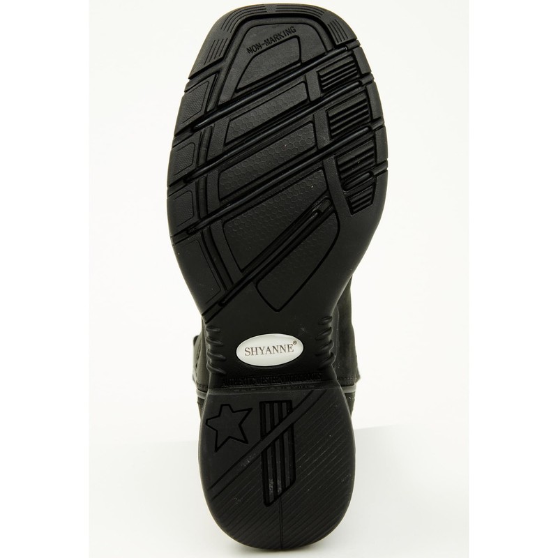 Shyanne Women's 8" Lite Work Boot Composite Toe Black 9