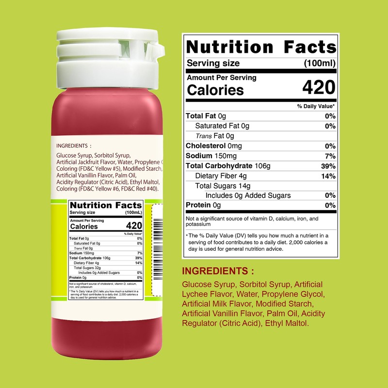 Butterfly Jackfruit Flavoring Extract Paste, 25 ml Tube – Concentrated