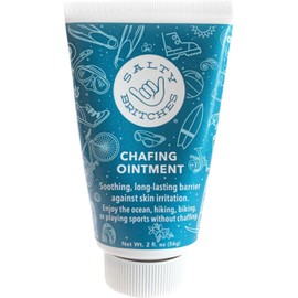 Salty Britches Waterproof Anti Chafing Ointment, Chafing Gel, Half Marathon Essentials, Anti-Chafe, Military Gear Essential, Running Essentials, Gifts for Runners - Rose Scented - 1pk
