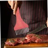 MAGICLULU Stainless Steel Meat Loosening Machine with Wooden Handle Efficient