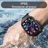 Smartwatch Android iOS 2.01 Inch IP68 Waterproof Smartwatch Men Women