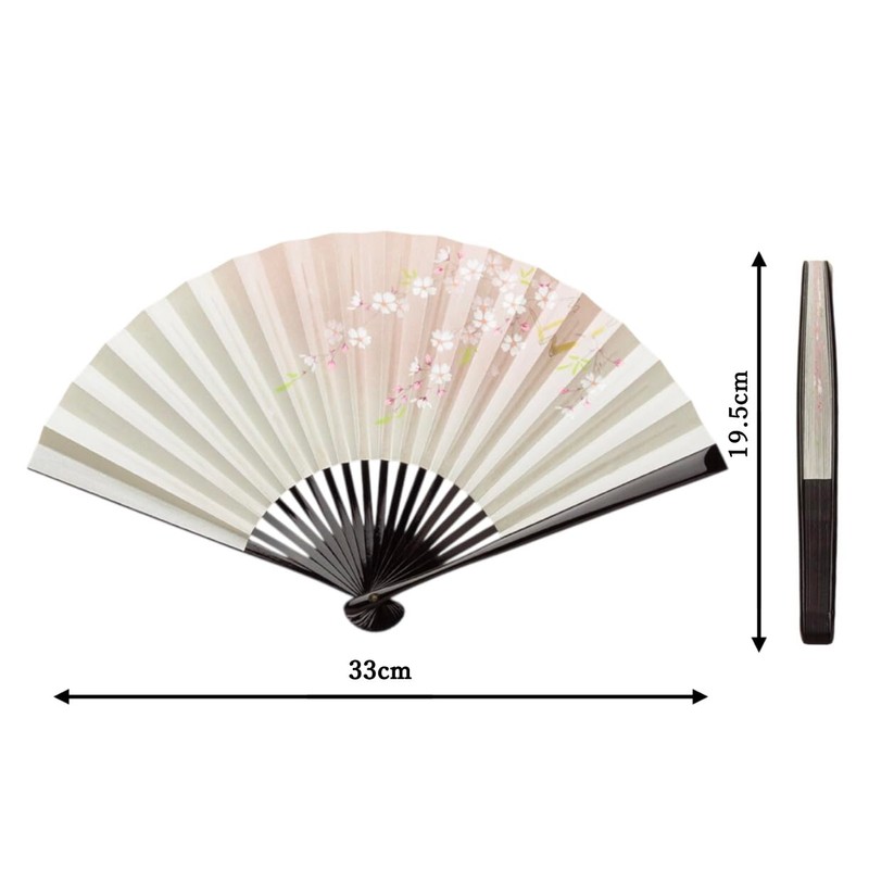 Kyo Fan, Sakura, Women's, Made in Japan, Kyoto Ladies, Paper