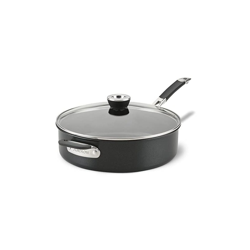 5-Quart Covered Saute with Helper Handle