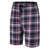 MoFiz Men's Plaid Pajama Shorts Soft Sleep Shorts Stretchy Lounge