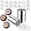 Mauts-inus 2 Pack Chocolate Shaker Powdered Sugar Shaker Duster 16