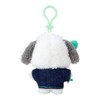 Sanrio 182672 Mascot Holder (Denim Patch) Pochacco Plush Keychain
