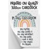HoneyKICK Boho Rainbow Classroom Decor - 11 x 14 -
