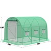 12×7×7 FT Greenhouses for Outdoors Heavy Duty, Large Walk in