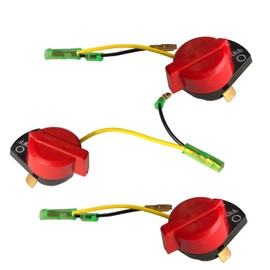 Fenhaliny 36100-ZE1-015 ON Off Engine Stop Switch for Honda GX120 GX160 GX200 GX240 GX270 GX340 GX390 Re (3 Pack)