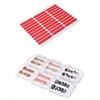 siyuwuro 18Pcs Press On Nail Storage Box with 90Pcs Adhesive