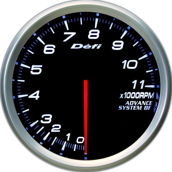 日本精機 Defi (デフィ) メーター【Defi-Link ADVANCE BF】タコメーター 80φ 11000rpm (ホワイト) DF11001