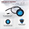TMH 100 Pcs 3/4 Inch Round 3 LED Side Marker