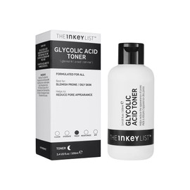 The INKEY List 10% Glycolic Acid Toner Helps to Reduce Pore Appearance 100ml