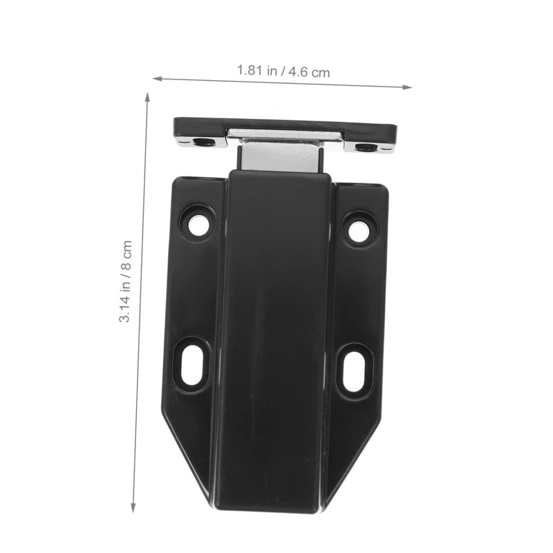 SHINEOFI 4pcs Magnetic Push Latch Touch Open Cabinet Accessory for