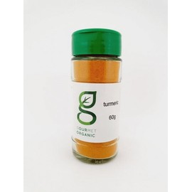 Gourmet Organic Herbs Turmeric 60g Shaker