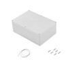 Heyiarbeit 1Pcs 263x185x95mm/10.35" x 7.28" x 3.74" ABS White Dustproof