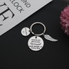 Eilygen Sympathy Gifts Those We Love Don't Go Away Keychain