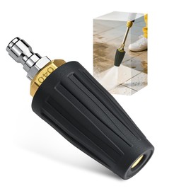 Turbo Nozzle Pressure Washer,4000PSI (MAX 5000PSI) Pressure Washer Nozzle with 1/4'' Quick Connect，Compatible with Ryobi, Craftsman, Simpson (4.0 GPM)