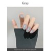 AutyaMee Semi Cured Gel Nail Strips (Gray)-20 PCS Gel Nail