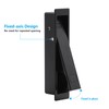 Dontay Pocket Door Pull Handle, Press Finger Edge Pull, Push