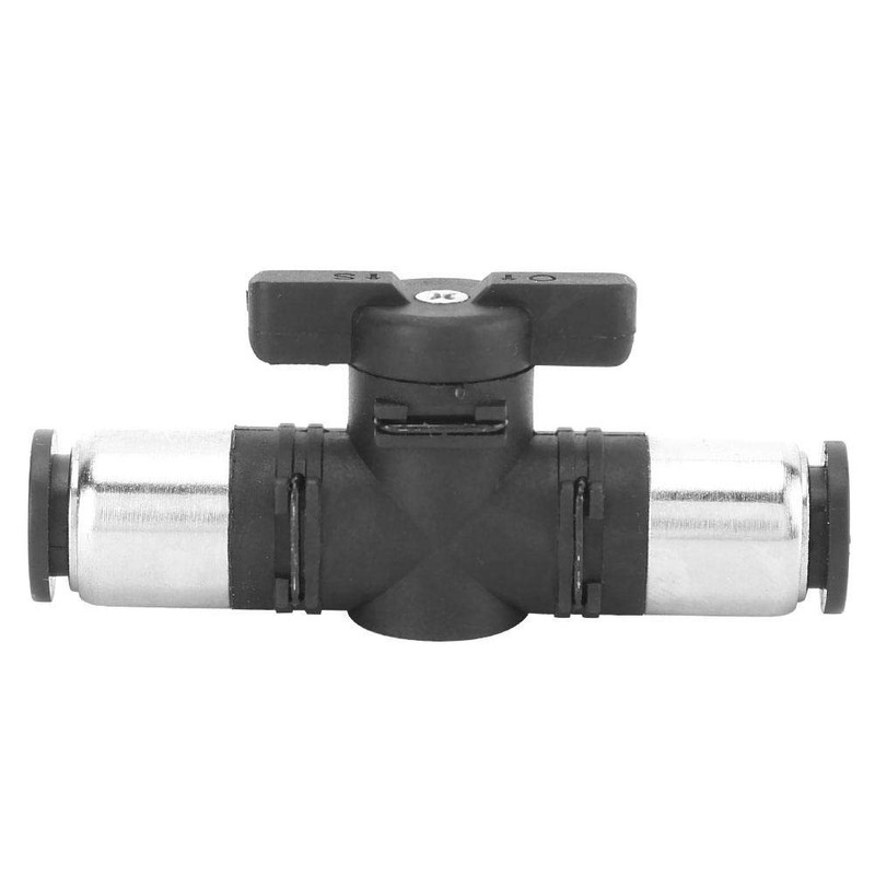 Hand Valve, Pneumatic Connector, 2-Way Valve, Quick Connector, Self Locking
