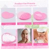 Esponjas faciales de limpieza 50 unidades reutilizables con forma de