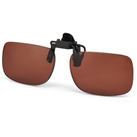 Riwissipa Magnifying Full Reader Sunglasses chip on for Men and Women, with UV Protection Sunglass Readers for Outdoor Reading (Brown, 2.5, x)