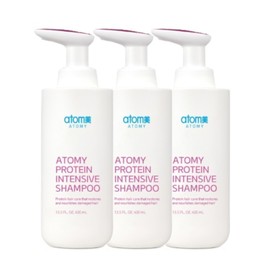Atomy Protein Intensive Shampoo 400ml x 3 / 애터미 프로틴 인텐시브 샴푸 400ml x 3개