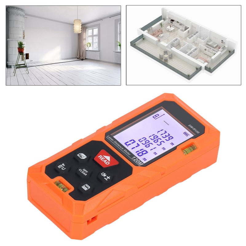 Laser Distance Meter Digital High Accuracy Handheld Intelligent Measurement Tool