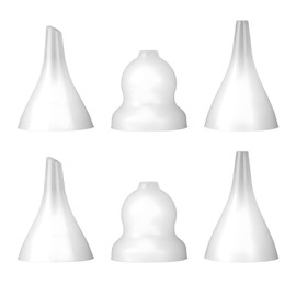 Foily Compatible with Grownsy / Watolt / LittleTora / HEYVALUE / Cocobela / HailiCare / MOMIDEAL / KIDIRA / TEQIN Baby Nasal Aspirator Replacement Tips (6 Packs)