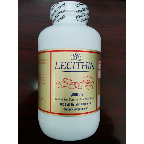 Lecithin (1000 Mg, 300 Softgels)