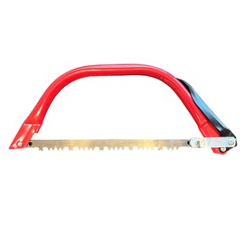 Tool Essentials 12" Bow Saw with Tube Steel Frame and Ergonomic Handle, Ideal for Small Yard Project With a Quick Release Blade Change Mechanism