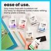 ExcelMark Premium Self-Inking Stamp Refill Ink - 1 oz. (Green)