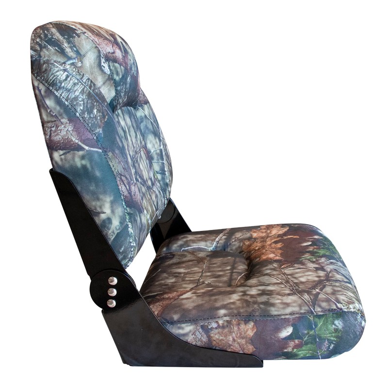 Wise 3058-731 Camo Husky Pro High Back Boat Seat, Mossy