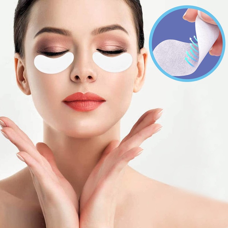 Eye Pads, 50 Pairs of Eyelash Extension Pads, for Eyelash