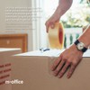 m-office OFITURIA m-office Transparentes Klebeband, selbstklebendes Verpackungsband für Kartons, Versand,