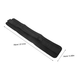 Totority Workout Hip Thrust Belt Fitness Belt for Safe Glute Training Supportive Hip Protector for Enhanced Workouts for Home and Gym Use Black