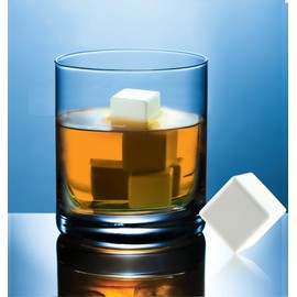 White Ice Whisky Stones -Set of 9 White Whisky Chilling Rocks