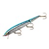 Rebel Lures J2003S Jointed Minnow, 7/16 oz, 4-1/2", Silver/Blue