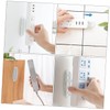 Tofficu Wall Mount Power Strip Fixator Socket Wall Fixer Power