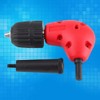 9.5mm Right Angle Adapter 90 Degrees Electric Drill Attachment Round