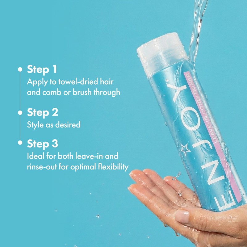 Enjoy Leave In Conditioner - Eliminates Frizz Cleansing Moisturizing Smoothing