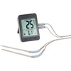 Rosenstein & Söhne Bluetooth BBQ Thermometer, App for Android and